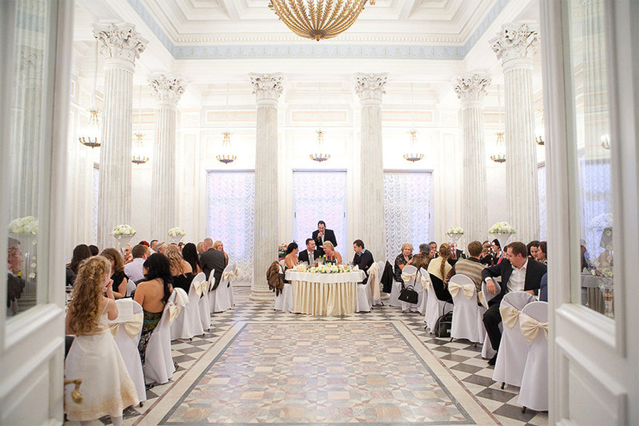 Свадьба во  Дворце Бельведер