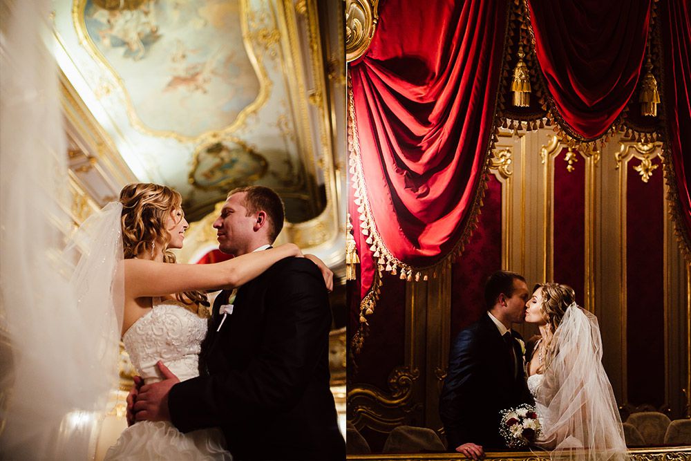 свадебная фотосессия в Юсуповском дворце