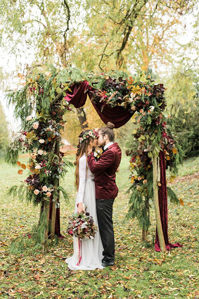 идеи для свадьбы осенью