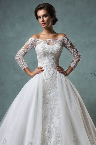  модные свадебные платья 2016