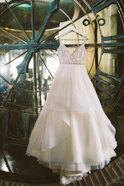 свадебное платье ампир