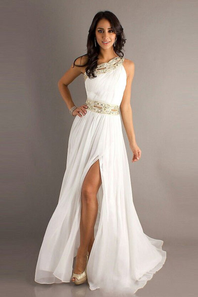 греческое свадебное платье