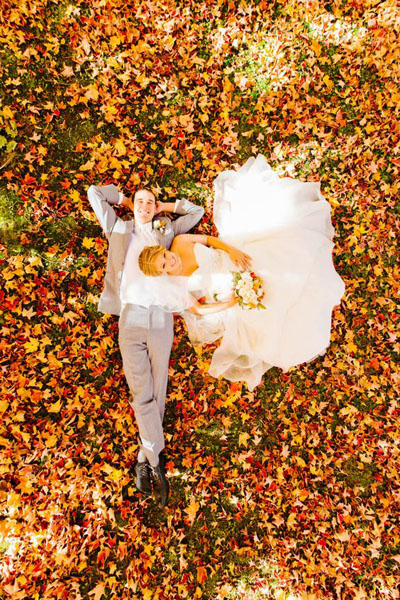 свадьба осенью
