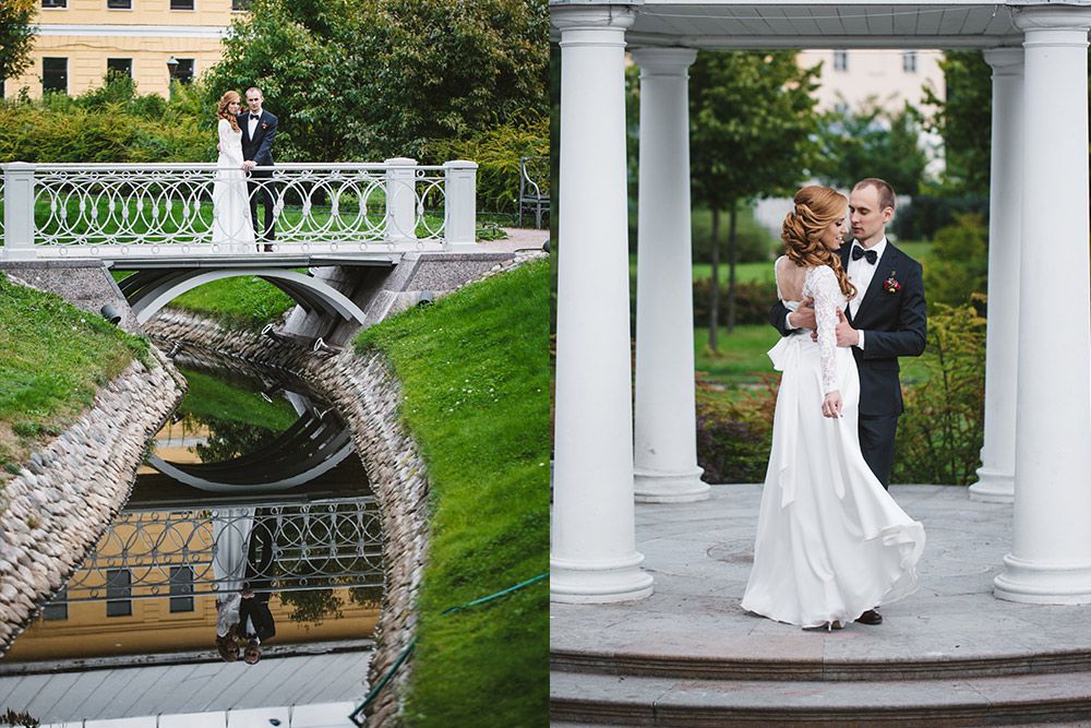 свадебная фотосессия в Польском саду