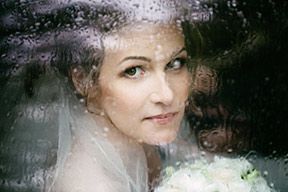 свадьба под дождем