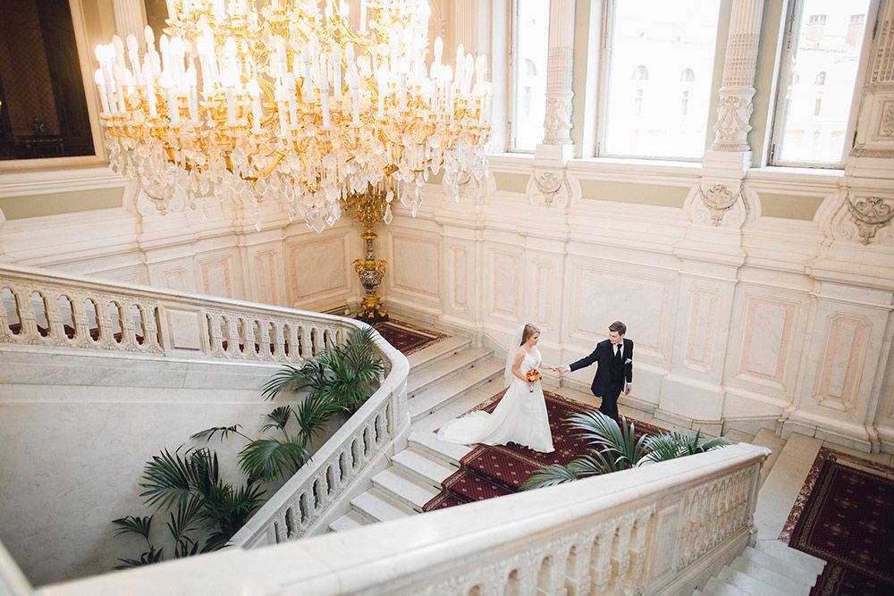 Свадебная фотосессия в Юсуповском дворце