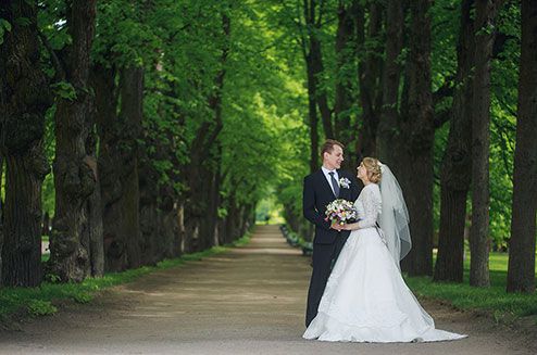 свадьба в Павловске