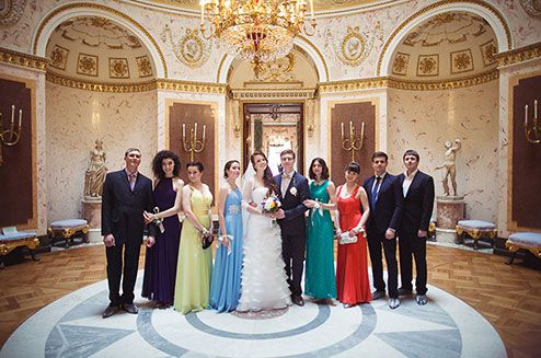 свадебная фотосессия в павловском дворце