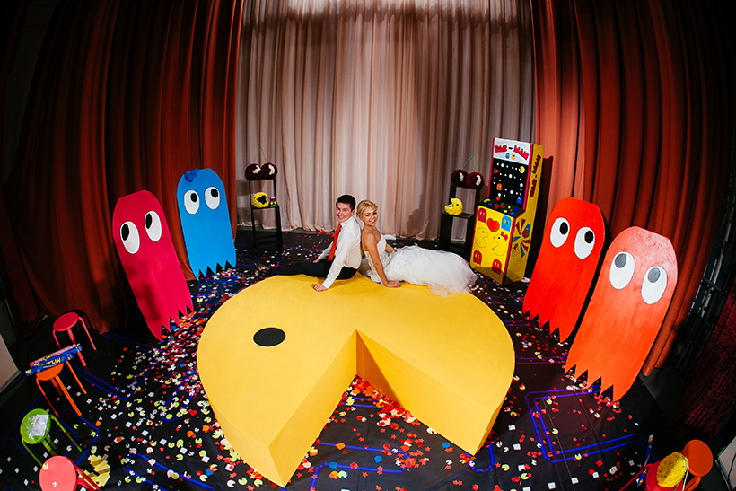Свадьба в стиле Pacman