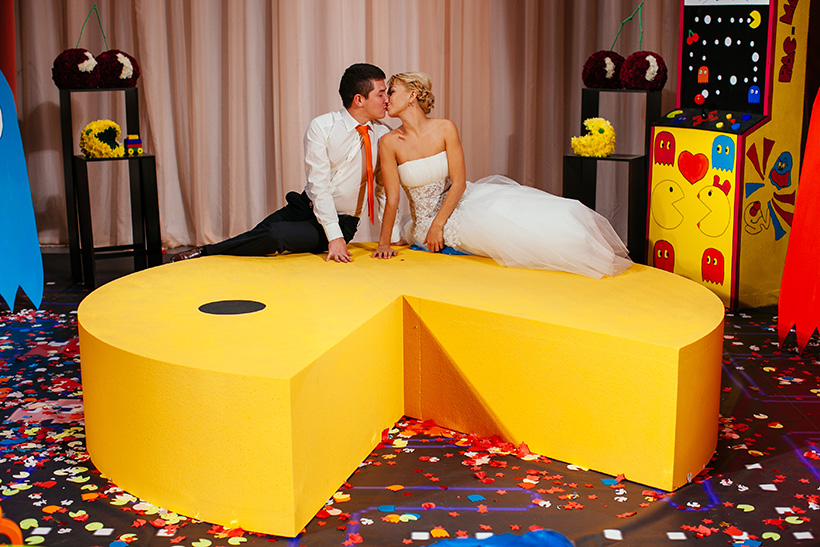 Свадьба в стиле Pacman