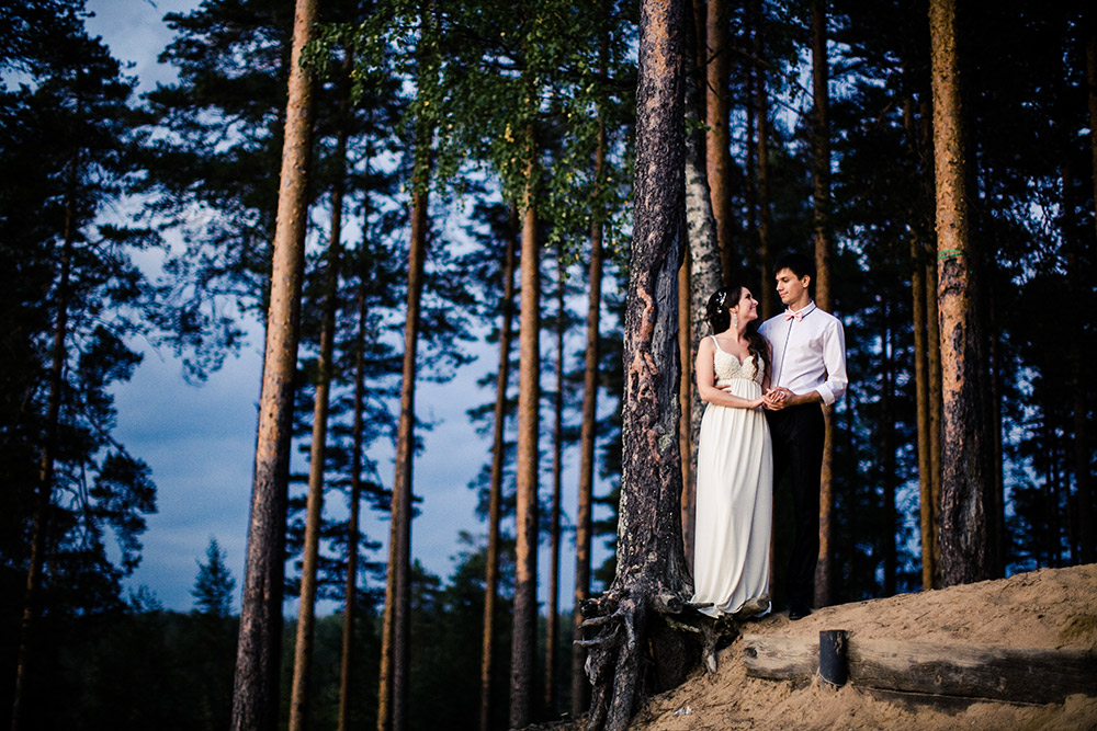свадьба в Лесной рапсодии
