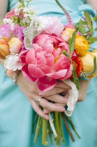  Свадьба в бирюзовом цвете